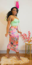 Load image into Gallery viewer, Palm Leaf Maxi Skirt
