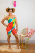 Load image into Gallery viewer, Tie-Dye Print Sleeveless Romper
