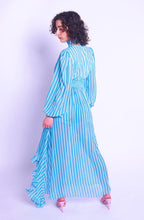 Load image into Gallery viewer, Plunge Stripe Detail Dress
